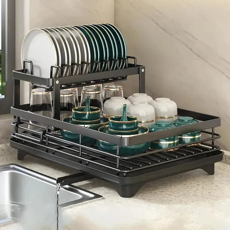 Rangement Vaisselle - DryRack™ - Noir - House Tools Store