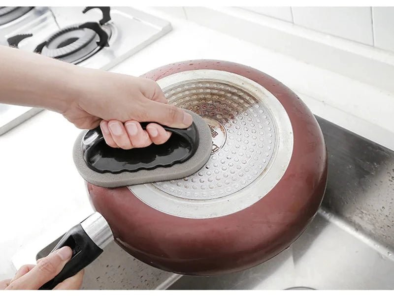 Éponge de cuisine magique en mélamine, brosse pour livres, détartrage, couteau, casserole, nettoyant, bain, décontamination - House Tools Store