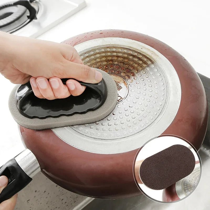 Éponge de cuisine magique en mélamine, brosse pour livres, détartrage, couteau, casserole, nettoyant, bain, décontamination - House Tools Store