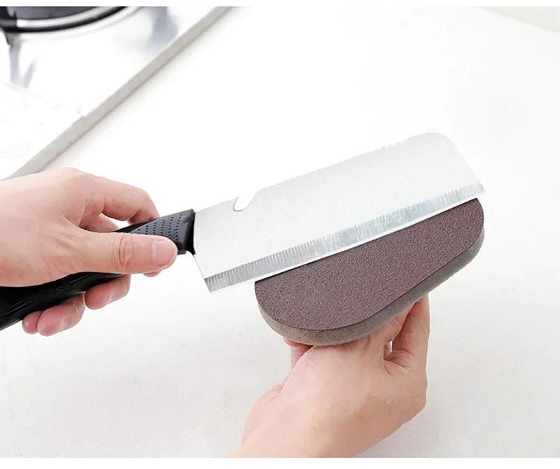 Éponge de cuisine magique en mélamine, brosse pour livres, détartrage, couteau, casserole, nettoyant, bain, décontamination - House Tools Store