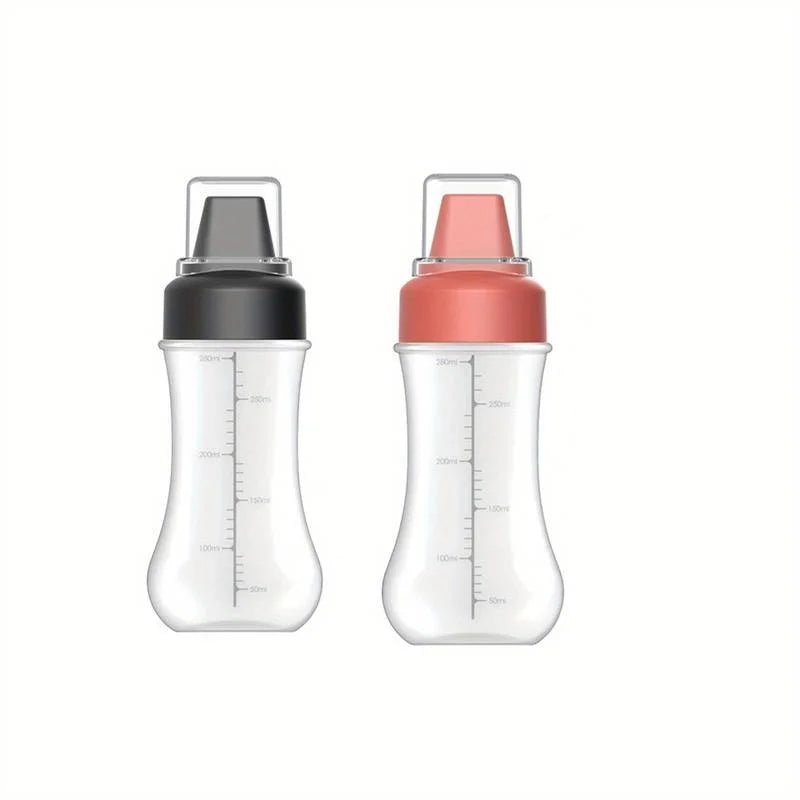 Bouteille à presser anti - fuite pour condiments, contenant pour salade, ketchup, confiture de miel, accessoire de cuisine, 1/2/3 pièces - House Tools Store