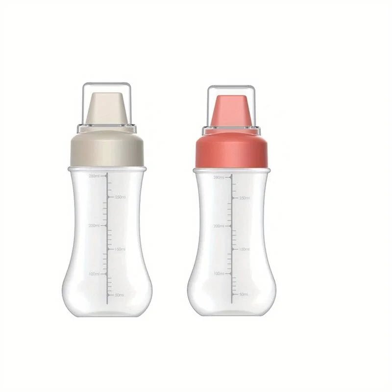 Bouteille à presser anti - fuite pour condiments, contenant pour salade, ketchup, confiture de miel, accessoire de cuisine, 1/2/3 pièces - House Tools Store