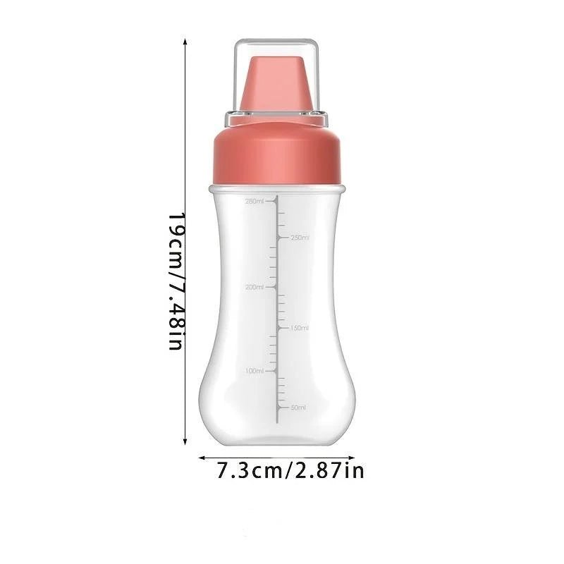 Bouteille à presser anti - fuite pour condiments, contenant pour salade, ketchup, confiture de miel, accessoire de cuisine, 1/2/3 pièces - House Tools Store