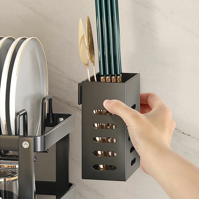 Rangement Vaisselle - DryRack™ - Noir - House Tools Store
