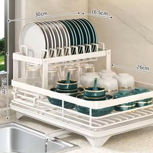 Rangement Vaisselle - DryRack™ - Blanc - House Tools Store