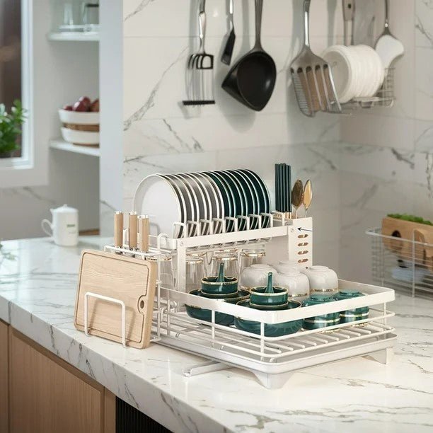 Rangement Vaisselle - DryRack™ - Blanc - House Tools Store