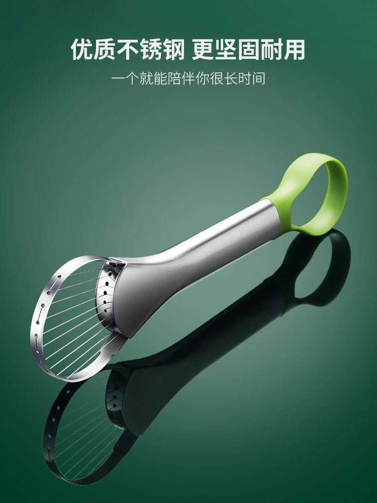 Coupe - fruits en acier inoxydable, couteau à avocat, gadgets de cuisine, artefact de coupe, tranches de fruits du dragon, tout pour la cuisine et la maison - House Tools Store