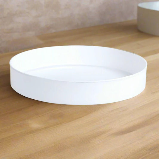 Plateau rond - RotatingCabinetOrganizer™ - Blanc - House Tools Store